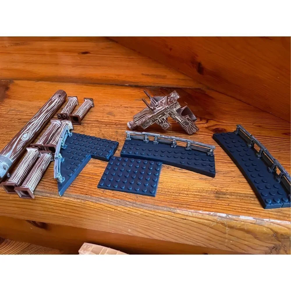 Mega Bloks Fire Ice Dragons Vorgan Ice Fang 9879 - Parts